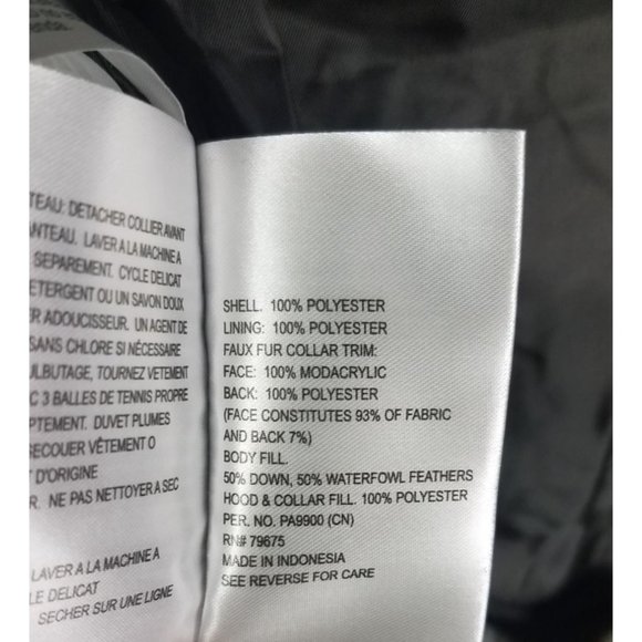 Michael Michael Kors Sz. S Belted Faux Fur Down Hooded Puffer Coat Dark Moss NWT - Picture 8 of 12